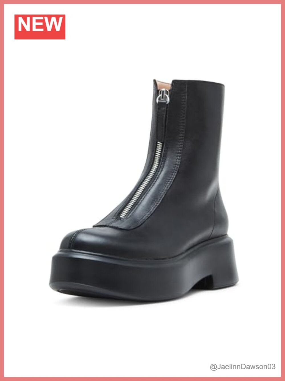 Steve Madden Jones Pull-On Ankle Boot Leather Block Heel